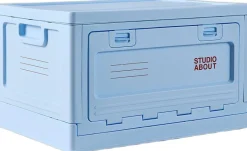 BOX, LARGE, LIGHT BLUE