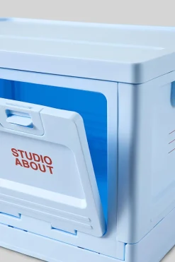 BOX, LARGE, LIGHT BLUE