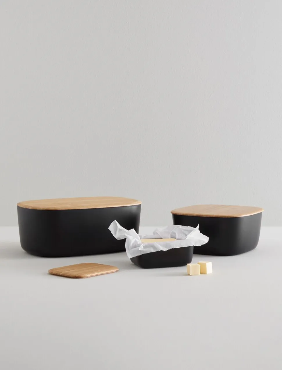 BOX-IT brødkasse L 23 cm black