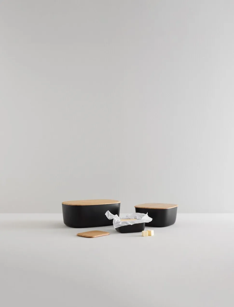 BOX-IT brødkasse L 23 cm black