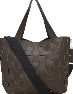 Braided Cross-Body Shopper