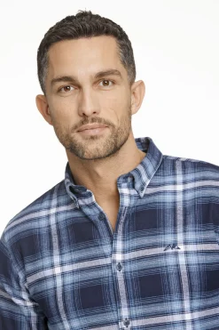 Brushed checked shirt L/S