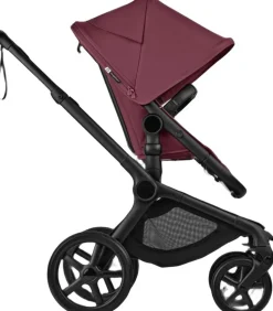 Bugaboo Fox 5 Renew complete BLACK/DARK CHERRY-DARK CHERRY
