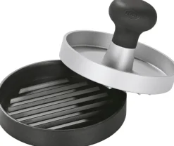 Burgerpresser 11,5 x 8 cm 18/10 stål/ABS