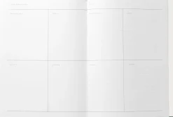 Business Notesbog med dagsplan og mødereferat, Grøn