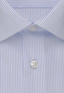 Business Shirt Slim Long sleeve Kent-Collar Stripes