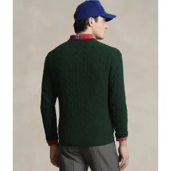 Cable-Knit Wool-Cashmere Sweater
