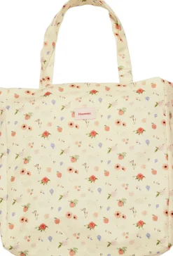 Canvas Totebag Roses and Shells
