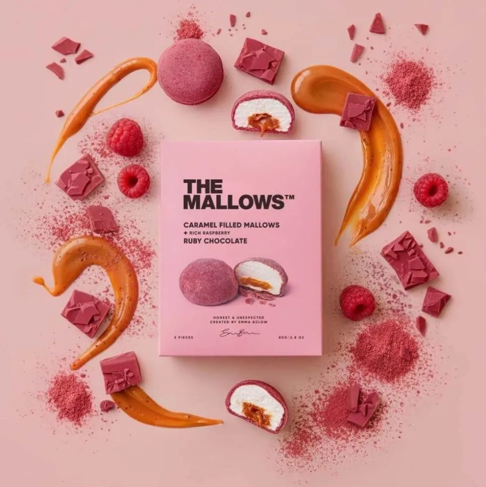 Caramel Filled Mallows + Ruby Chocolate