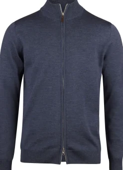 Cardigan Knitted Fullzip Merino Wool