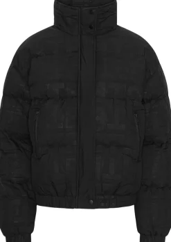 Cartel x Align by Blume puffer bomber jacket - Nero