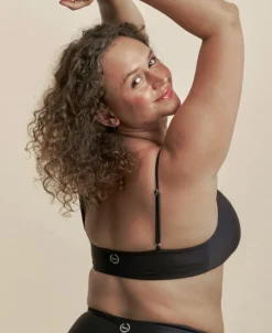 Cartel x Flow bikini top - Nero