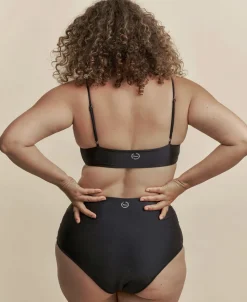 Cartel x Flow bikini top - Nero