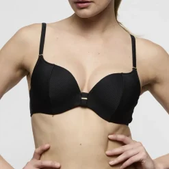 Cassie hjerteformet bikinitop med vattering