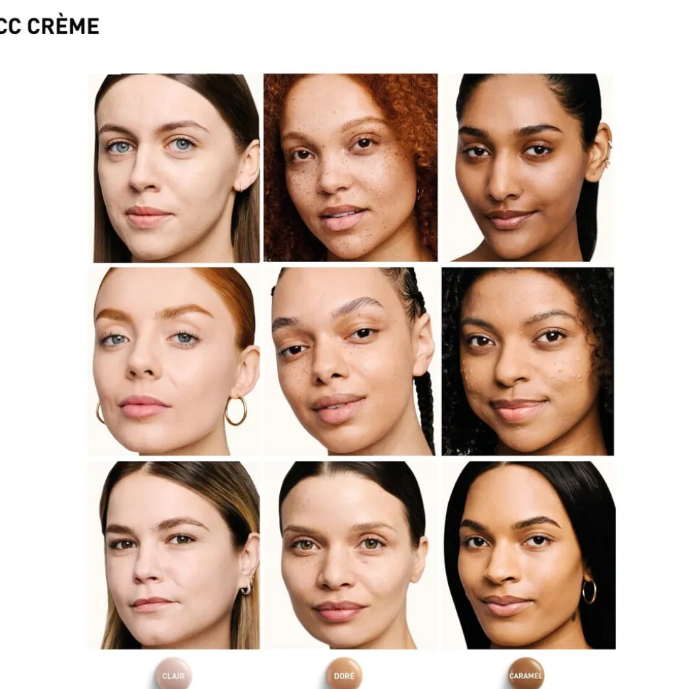 CC Crème - Tonet korrigerende pleje Sund glød og udstråling