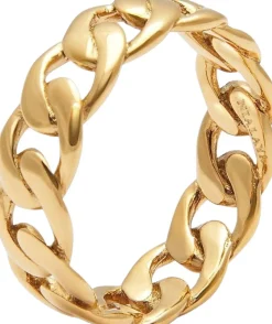 Chain Ring in Gold