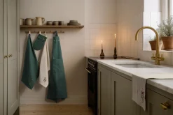 Christmas Fable Viskestykke 50x70 cm sand