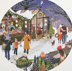 CHRISTMAS MARKET - puslespil med 1000 brikker