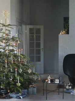 CHRISTMAS MOBILE MISTLETOE 18 KT GOLD PLATED