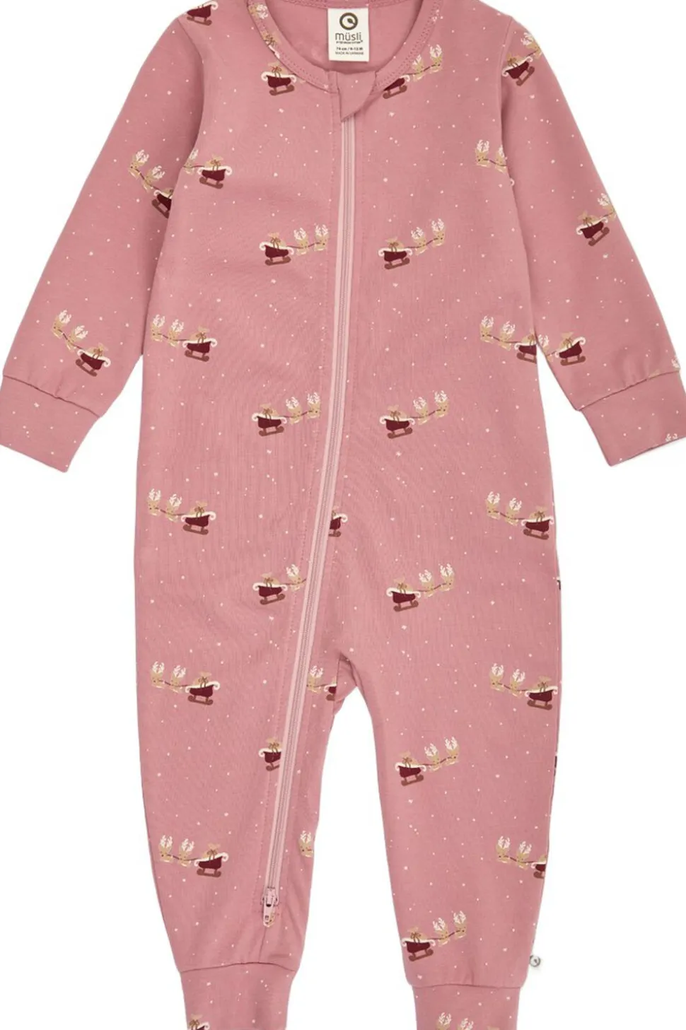 Christmas zip bodysuit