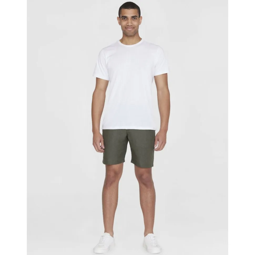 CHUCK regular linen shorts - GOTS/Vegan