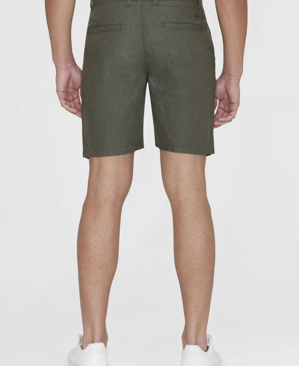 CHUCK regular linen shorts - GOTS/Vegan