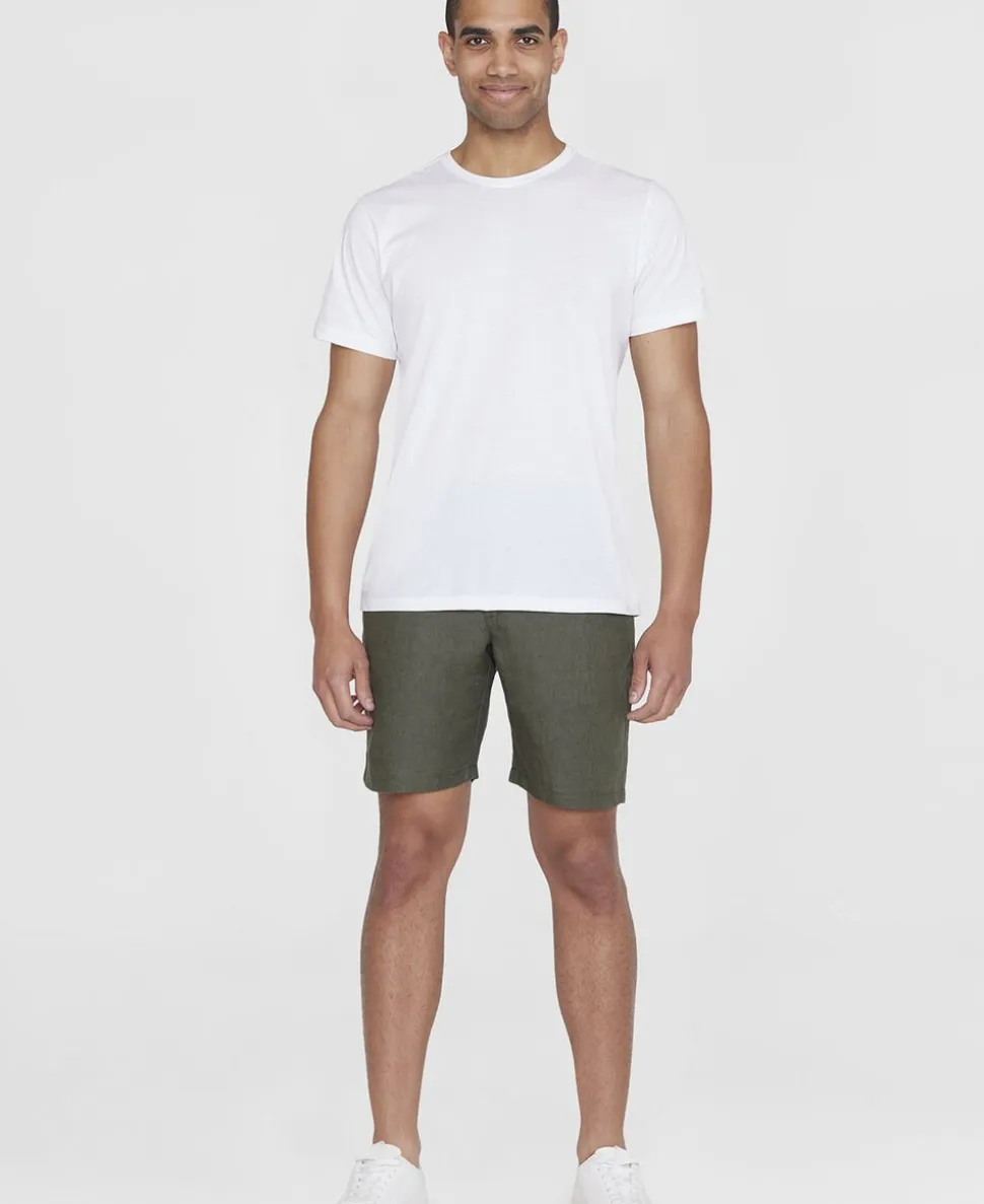 CHUCK regular linen shorts - GOTS/Vegan