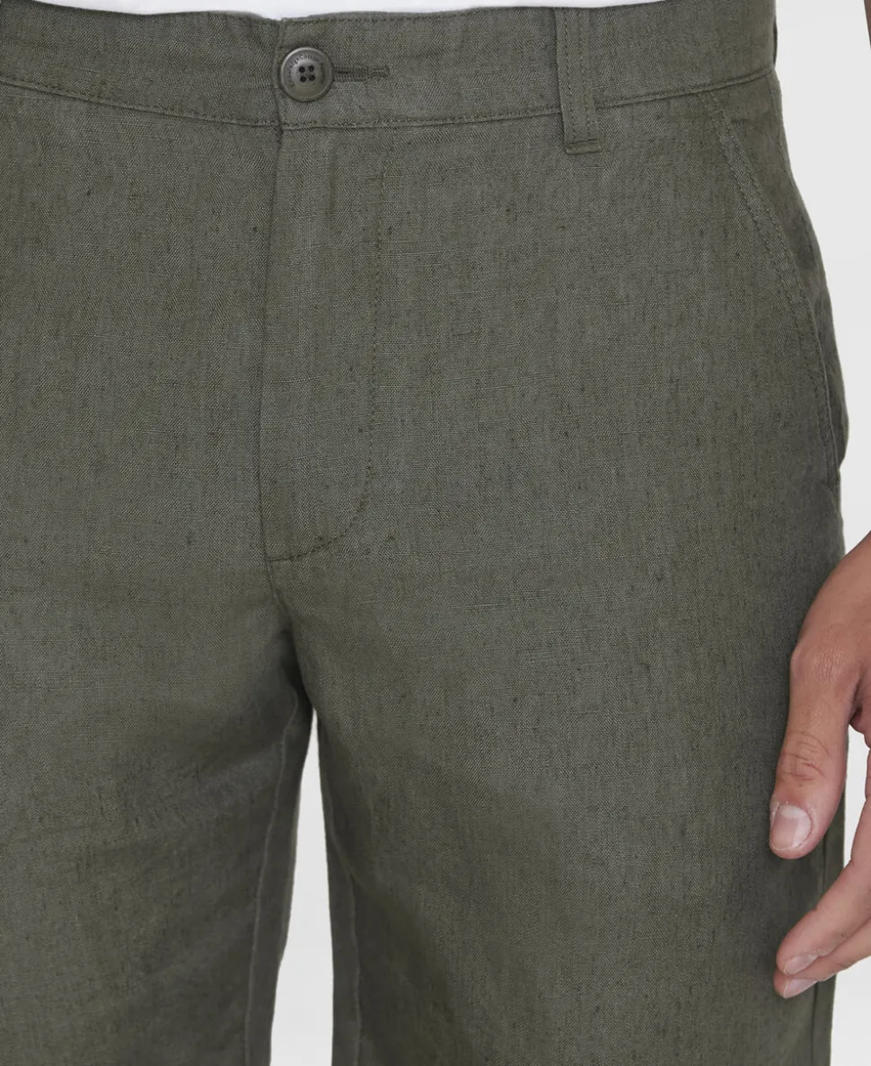 CHUCK regular linen shorts - GOTS/Vegan