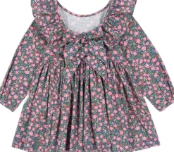 CIANNA LS BOW DRESS GOTS