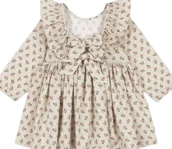 CIANNA LS BOW DRESS GOTS