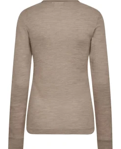 Cilla 12 Langærmede polo strik - 100% Merino uld RWS