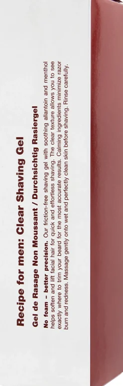 Clear Shaving Gel 100 ml.