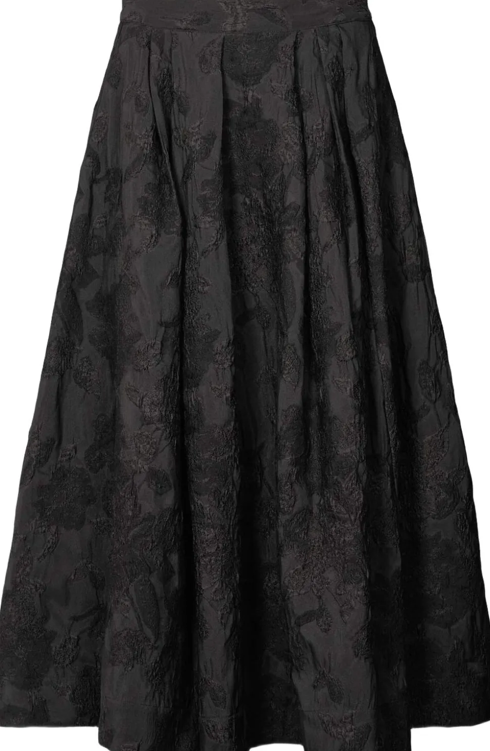 Clipped jacquard full skirt - Bisha