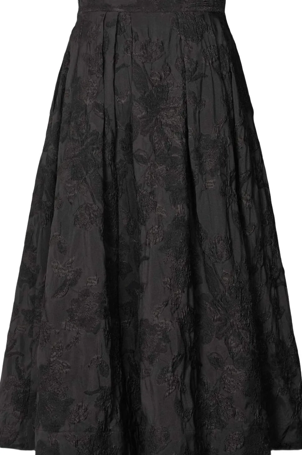 Clipped jacquard full skirt - Bisha