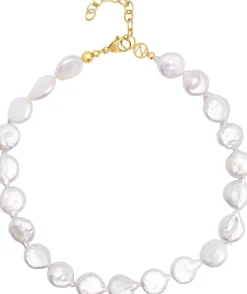 Como Flat Pearl Choker
