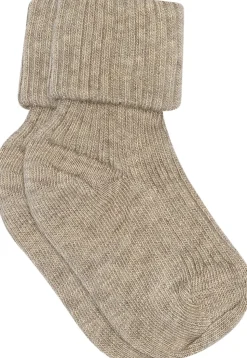 Cotton rib baby socks