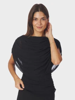 Cottuna Drapy Mesh Top