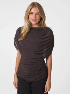 Cottuna Drapy Mesh Top