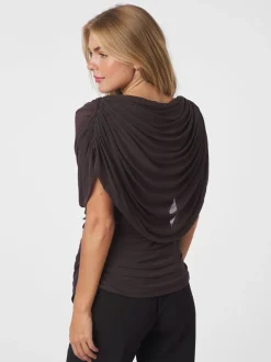 Cottuna Drapy Mesh Top