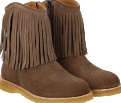 Cowboystøvle med frynser og broderi