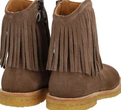 Cowboystøvle med frynser og broderi