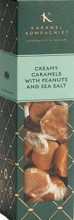 Creamy caramels with peanuts and sea salt Elegance