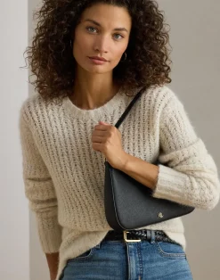 Crosshatch Leather Medium Danni Bag