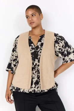 Curvy WA-NADIN 1 Vest Sand