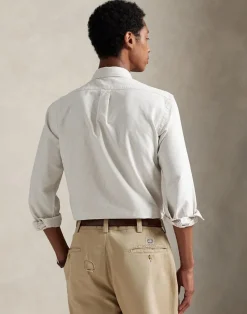 Custom Fit Striped Oxford Shirt