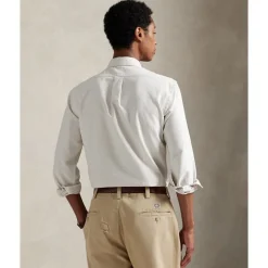 Custom Fit Striped Oxford Shirt