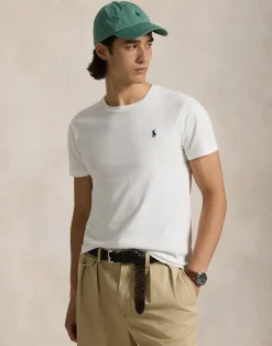 Custom Slim Fit Jersey Crewneck T-Shirt