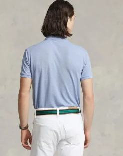 Custom Slim Fit Mesh Polo