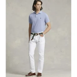 Custom Slim Fit Mesh Polo