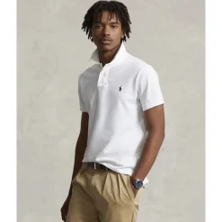 Custom Slim Fit Mesh Polo
